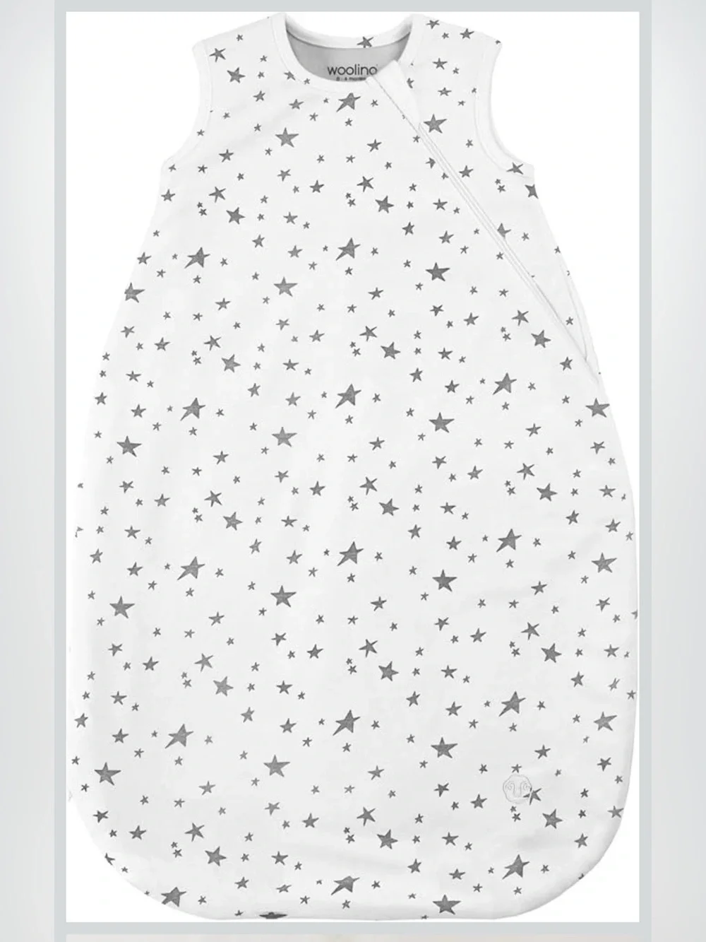 Woolino Merino Wool Baby Sleepsack Sleeping Bag 4 Season 18-36 Months Stars